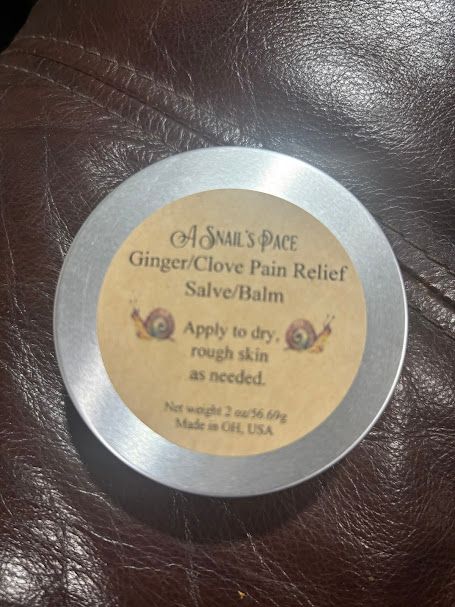 Ginger &amp; Clove Pain Relief Salve