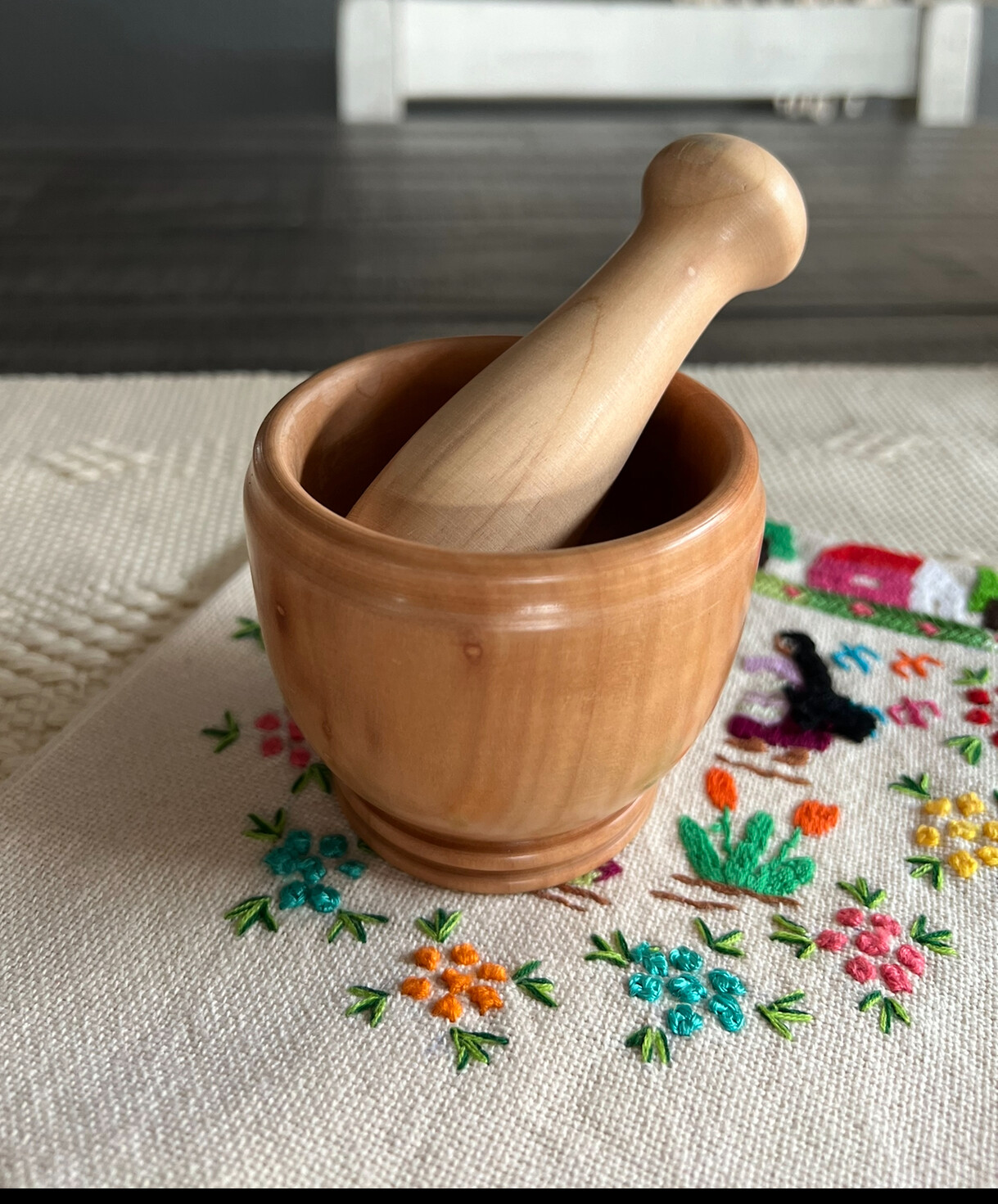 Morteros de madera