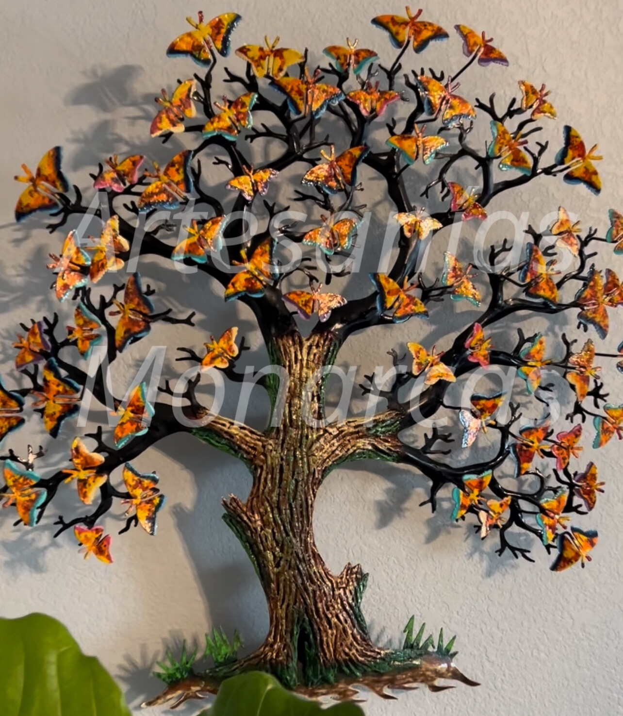 Arbol de mariposas 60x60cm