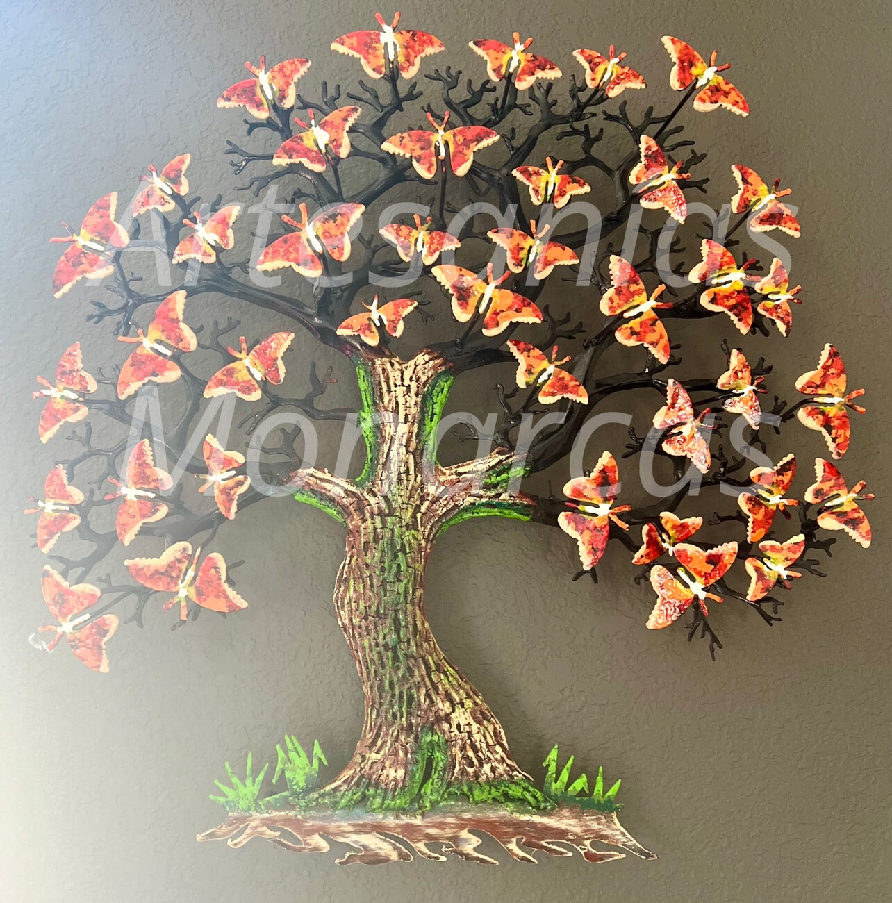 Arbol de mariposas 50x50cm