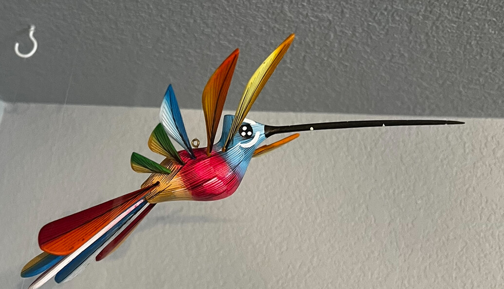Colibries de Madera Alebrijes Grandes