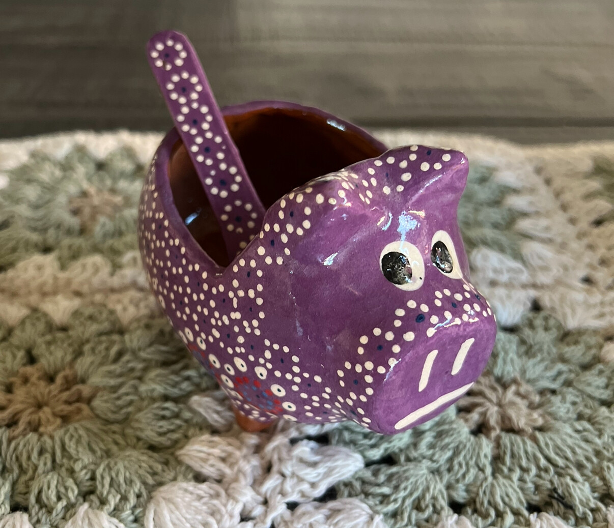 Cerdito Lila