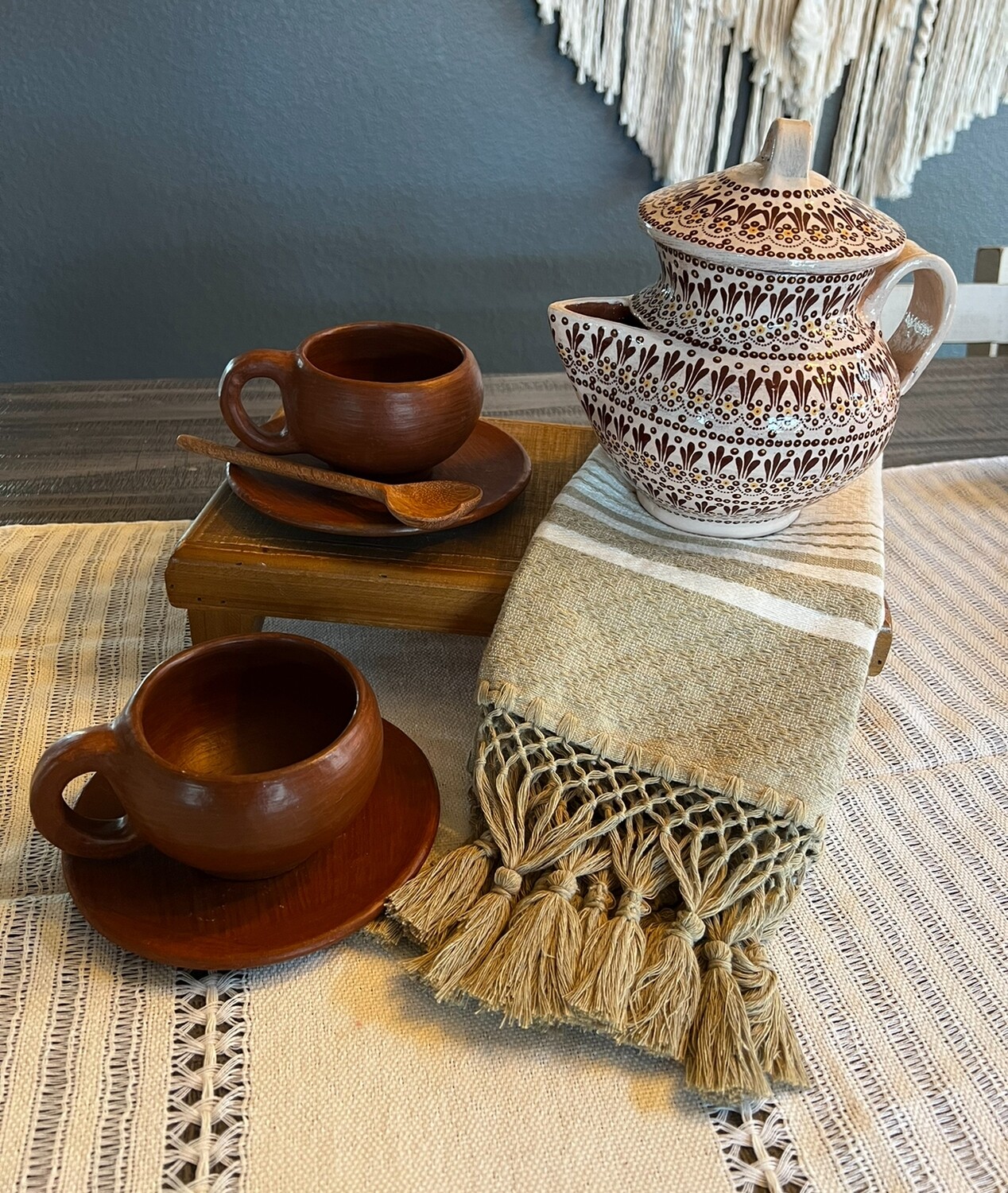 Tetera Capula Beige cafe (TAZAS POR SEPARADO)