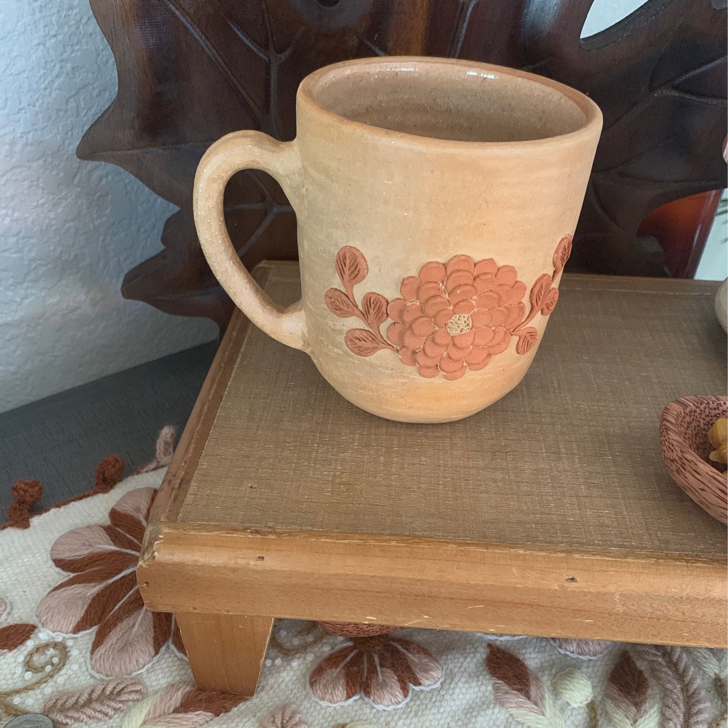 Taza Filigrana flor 