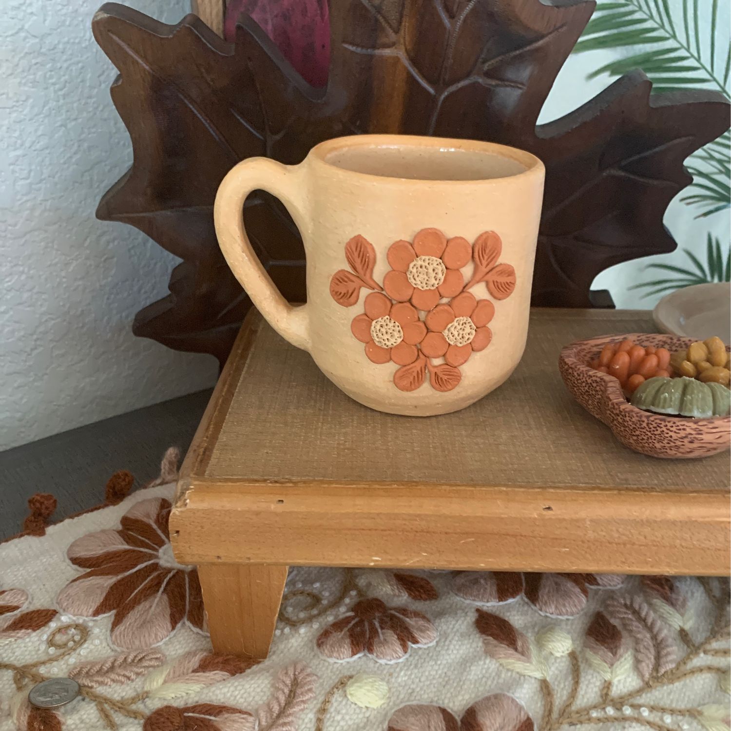 Taza Filigrana flor 