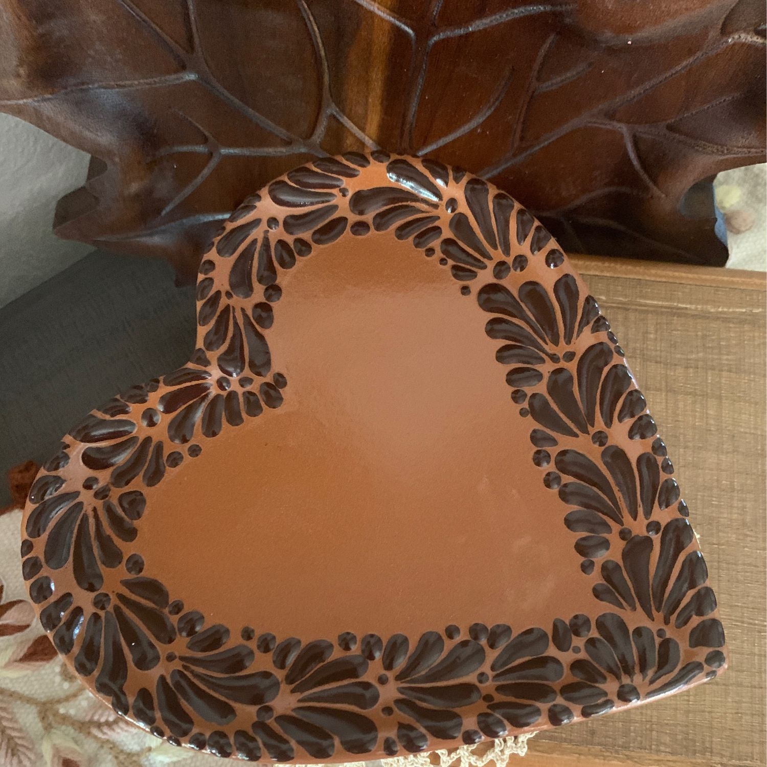 Base postre corazón 