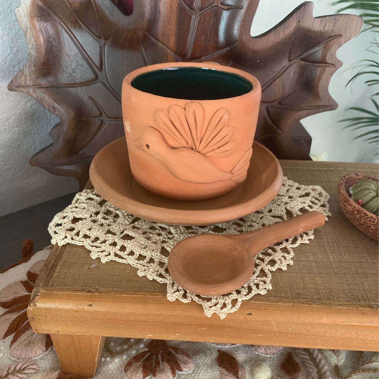 Set Taza Colibri con plato