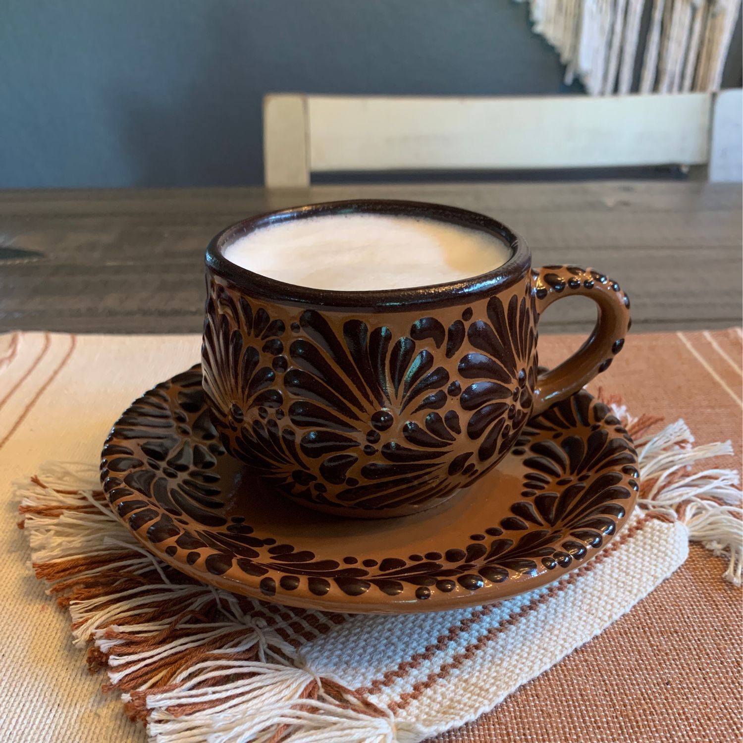 Set Taza y Plato Chocolate