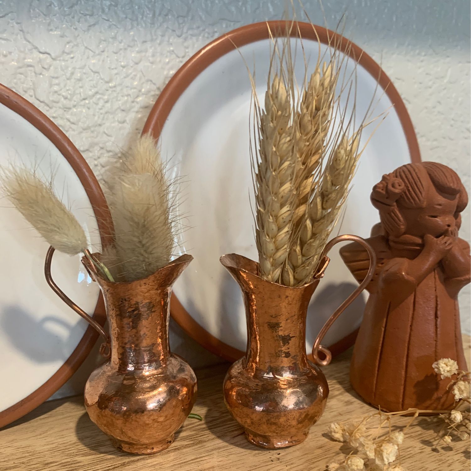 Mini Jarrita de cobre set 2
