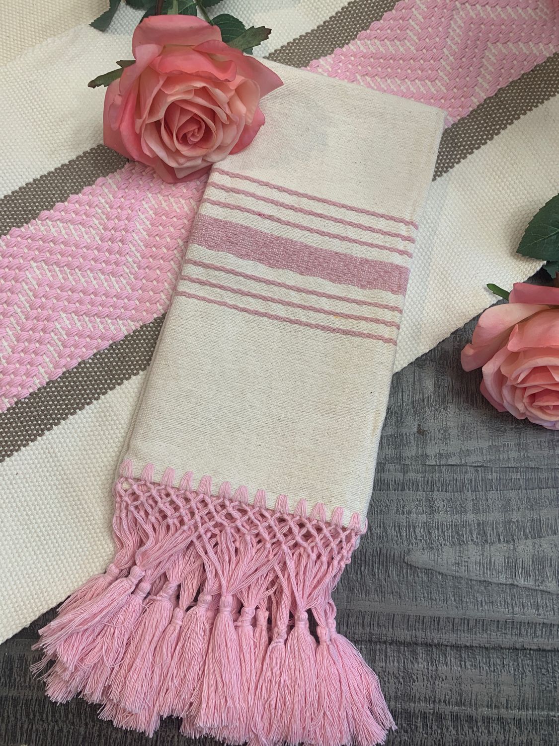 Servilleta Color Rosa  set 2