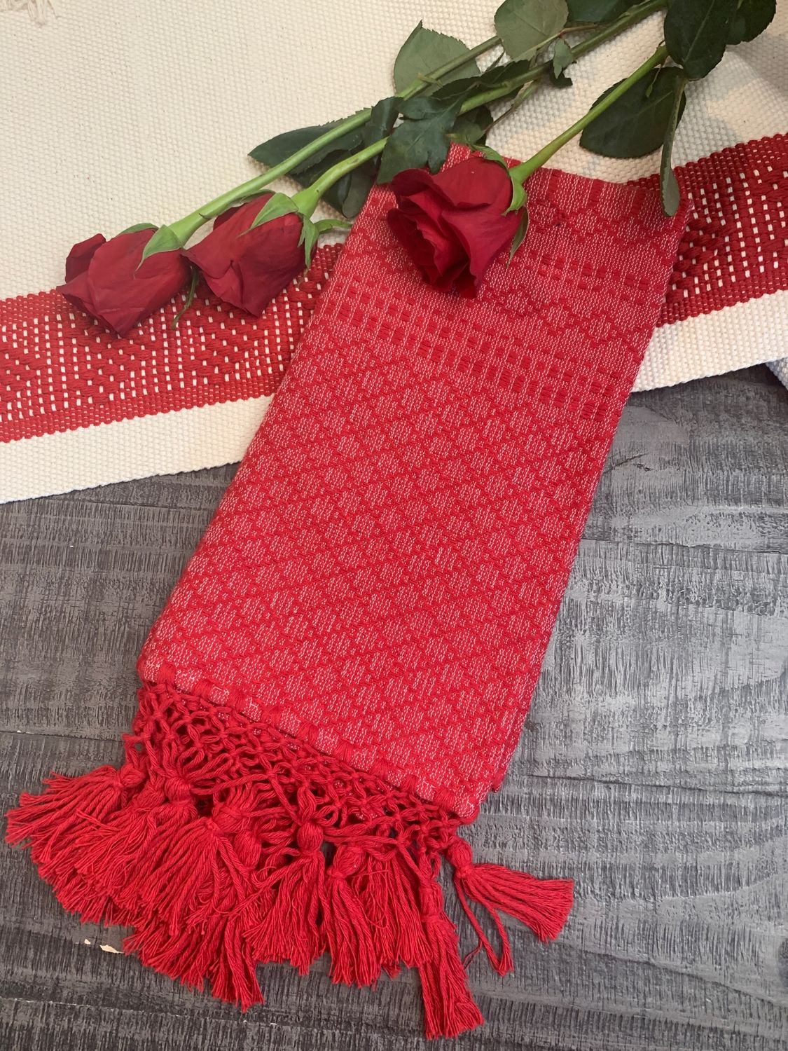 Servilleta Color Rojo  set 4