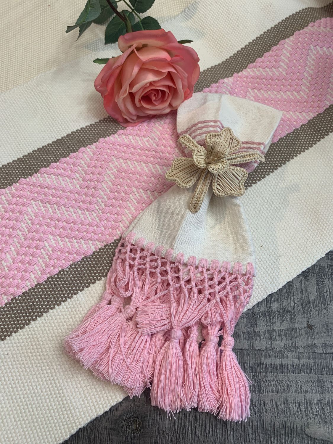 Servilleta de mesa Color rosa