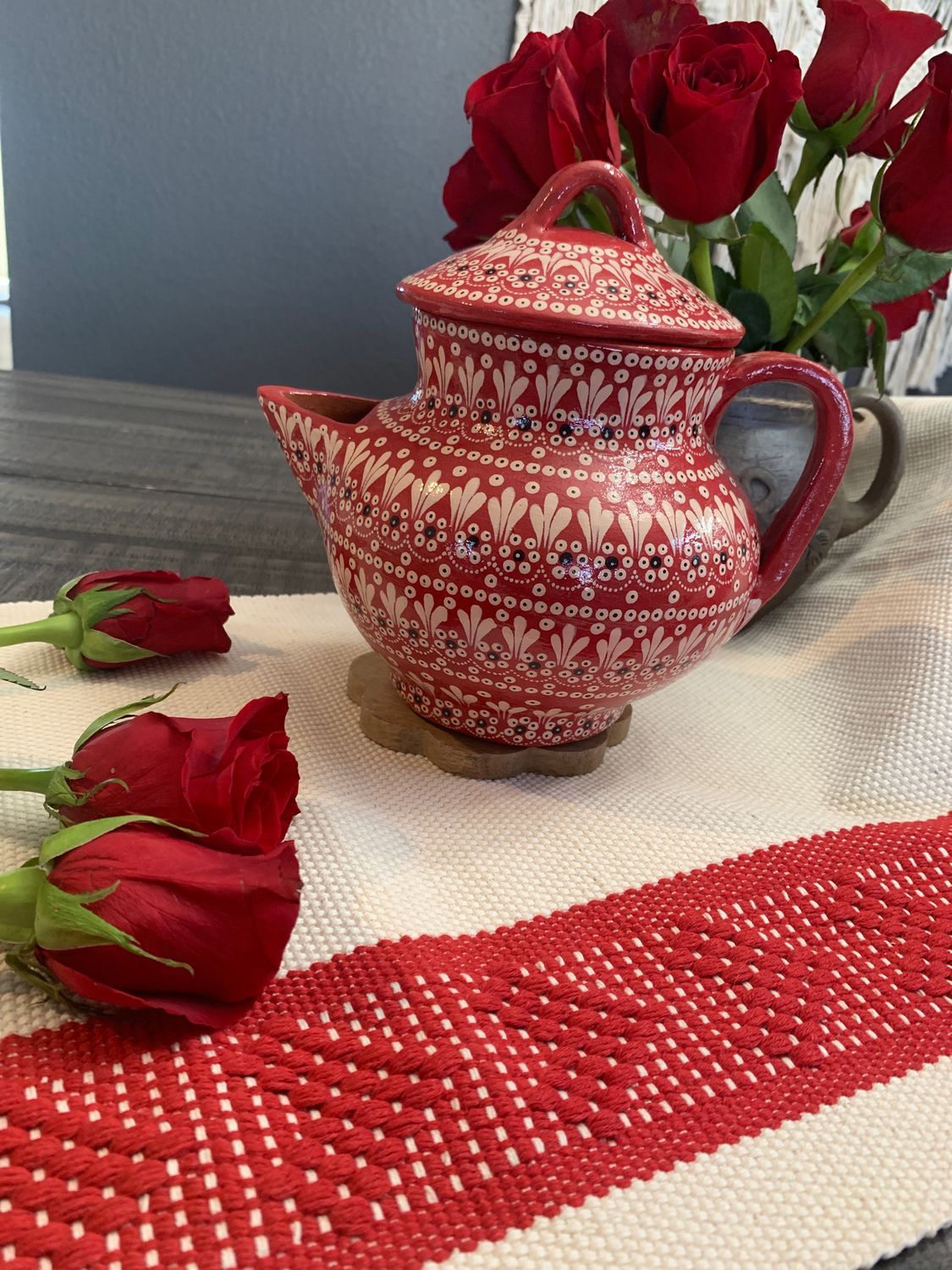Tetera Capula Rojo  ❤️ 