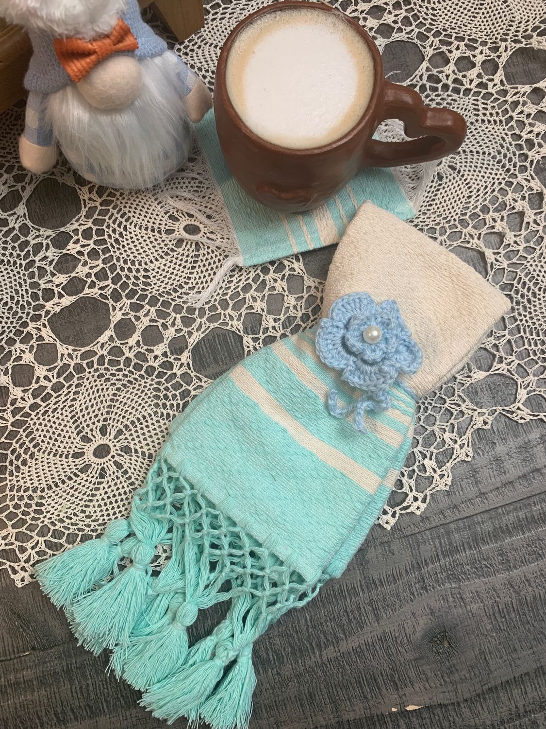Servilleta para mesa Aqua  Set 2