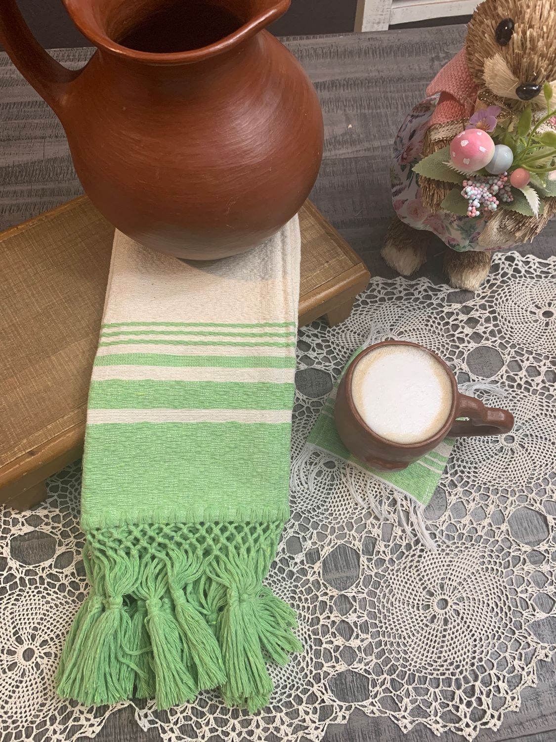 Servilleta Color Limón   set 2