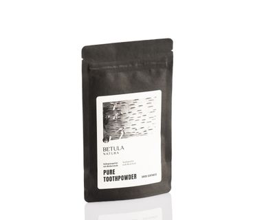 Pure TOOTH POWDER Birch Soapweed - NACHFÜLLPACK