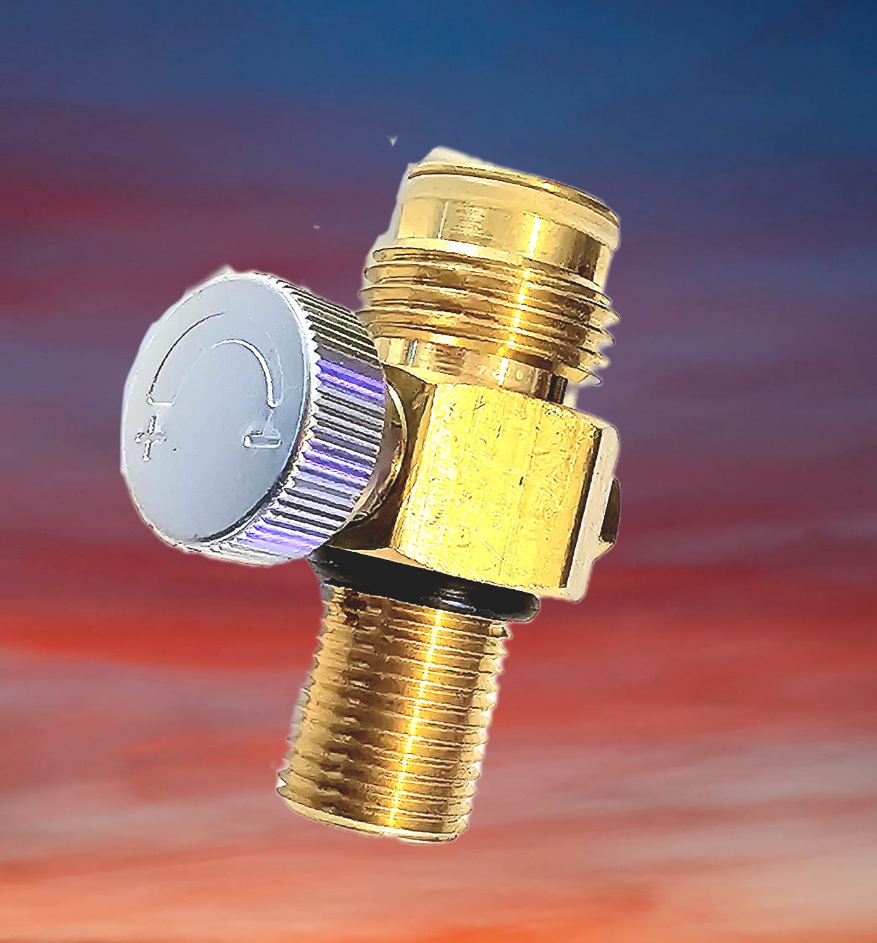 Brass on/off valve