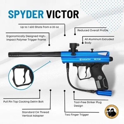 Spyder victor gun only (olive green)