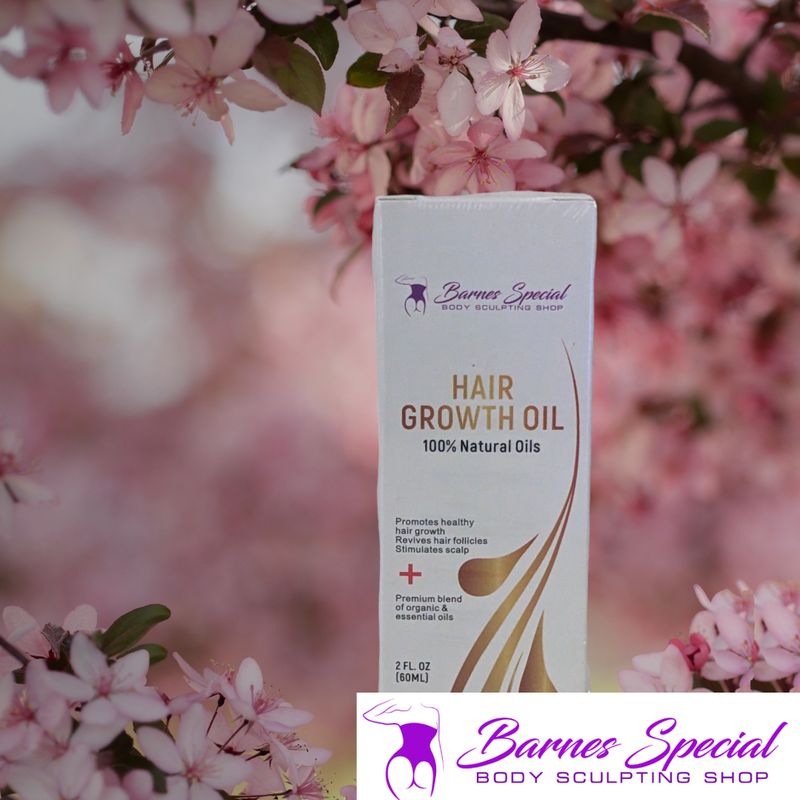 Barnes Special Hair Growth Oil 2 oz rosemary peppermint scalp oil