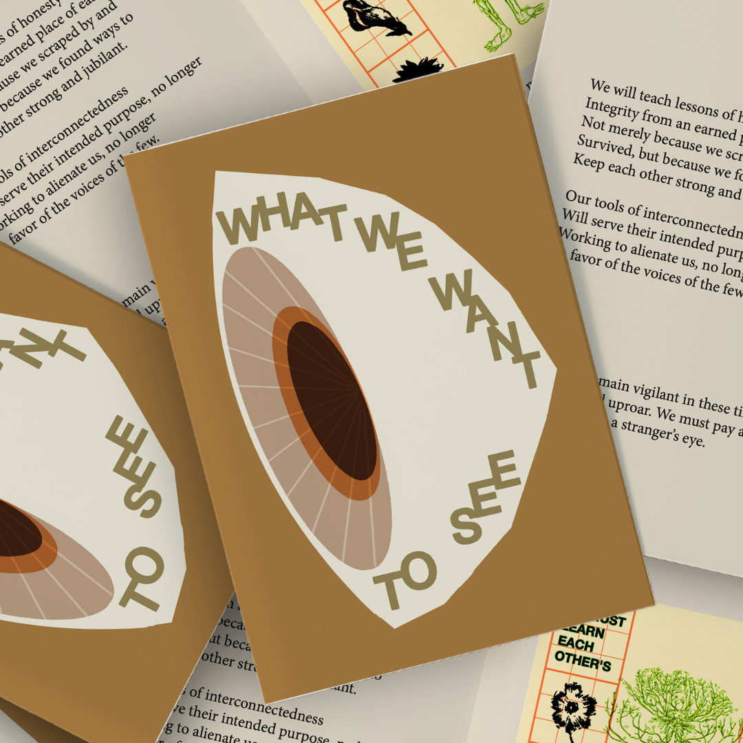 WHAT WE WANT TO SEE ZINE