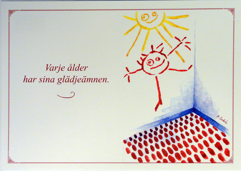 Akvarellvykort 726