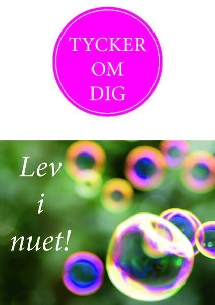 Småkort &quot;Tycker om dig&quot;