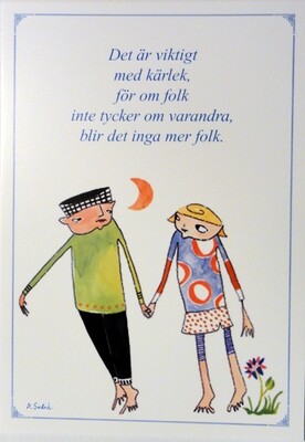 Akvarellvykort 744
