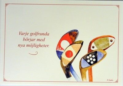 Akvarellvykort 728