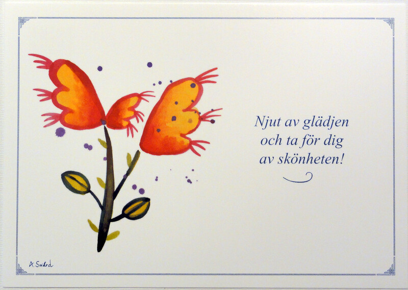 Akvarellvykort 753