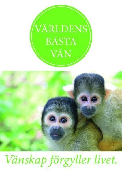 Småkort &quot;Världens bästa vän&quot;