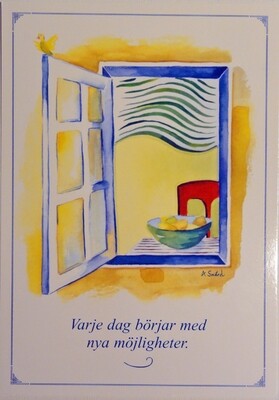 Akvarellvykort 731