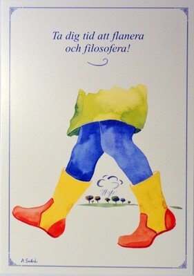 Akvarellvykort 733