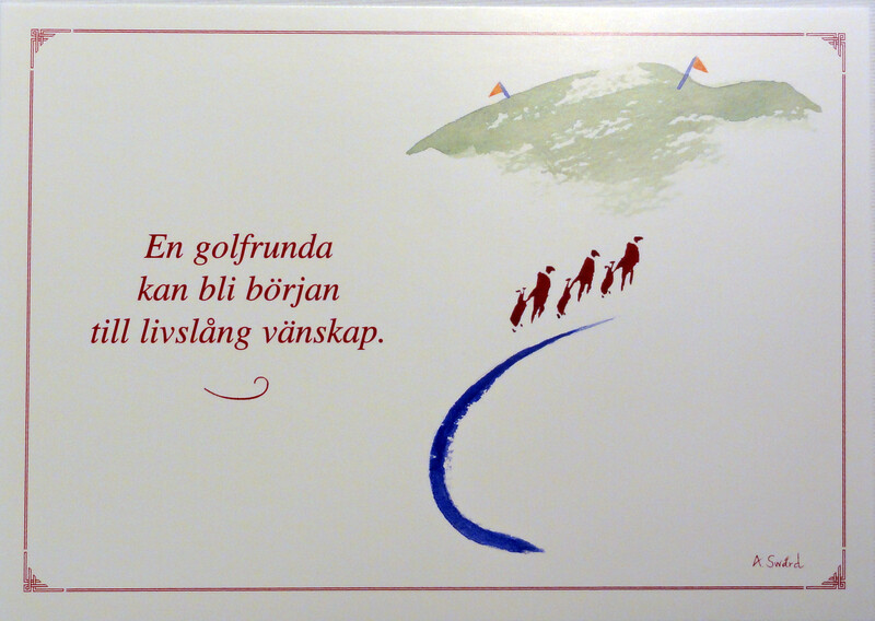 Akvarellvykort 729