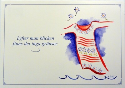 Akvarellvykort 737