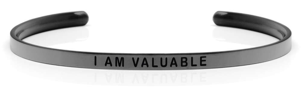I AM VALUABLE Space Grey