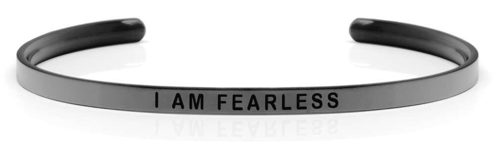 I AM FEARLESS Space Grey