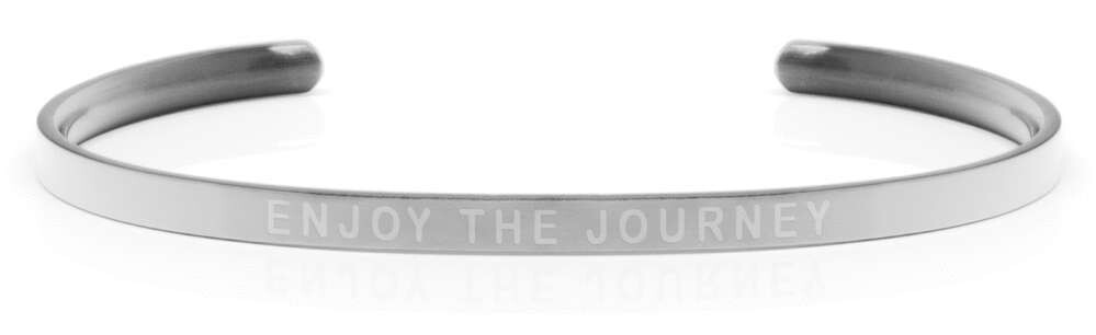 ENJOY THE JOURNEY Steel/Transparent