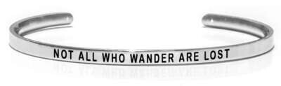 NOT ALL WHO WANDER ARE LOST Steel