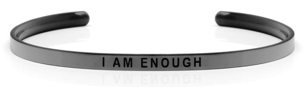 I AM ENOUGH Space Grey