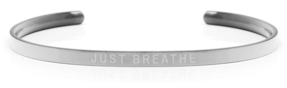 JUST BREATHE Steel/Transparent