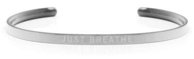 JUST BREATHE Steel/Transparent