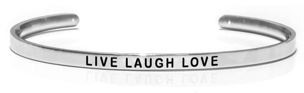 LIVE LAUGH LOVE Steel