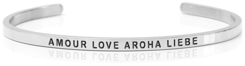 AMOUR LOVE AROHA LIEBE Steel