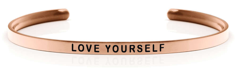 LOVE YOURSELF Rose gold