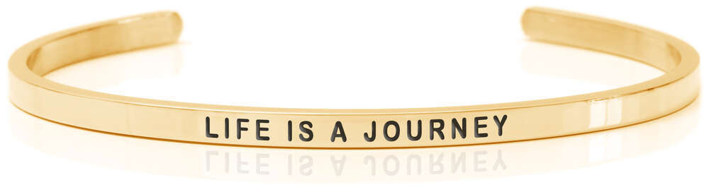LIFE IS A JOURNEY Gold