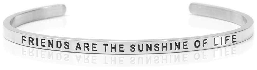 FRIENDS ARE THE SUNSHINE OF LIFE Steel
