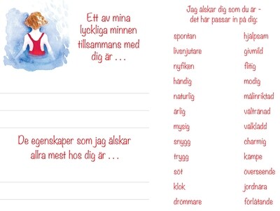 Världens bästa Dotter (fyll-i-bok)