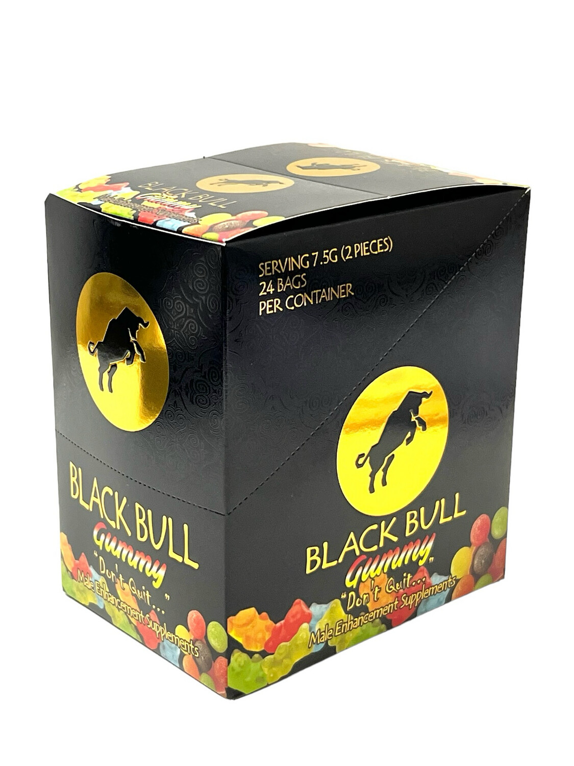 BLACK BULL GUMMY - 24 PAGS