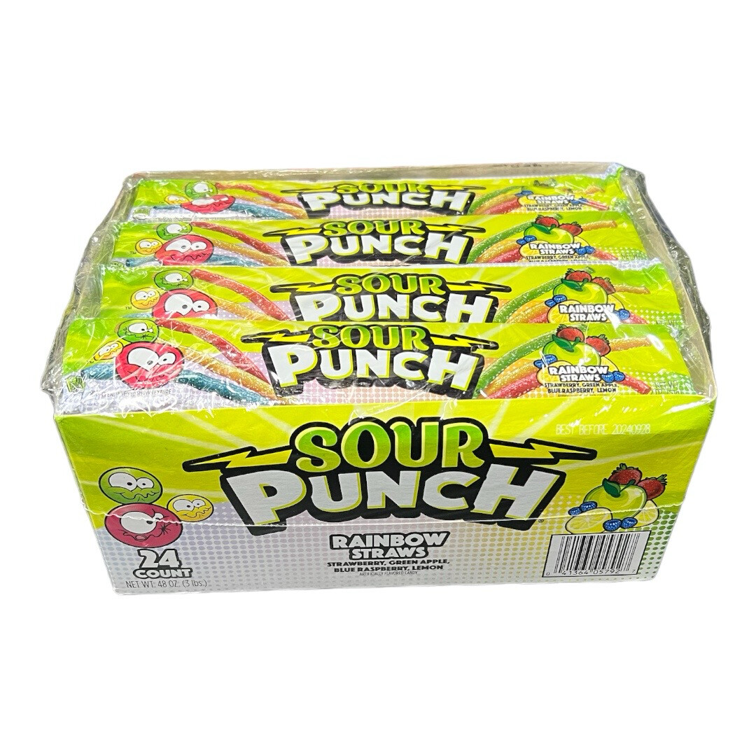SOUR PUNCH RAINBOW STRAWS