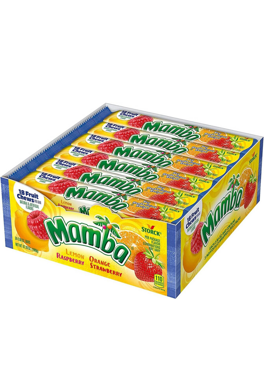 MAMBA LEMON- ORANGE- RAS- STRAW